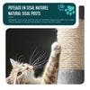 Arbre a chat 112cm multi niveaux Griffoir et niche Gris - VOUNOT FR