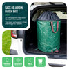 Lot de 3 Sac de Jardin Pop up 100L en Polyéthylène avec Poignées