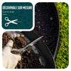 Bordure de jardin PE flexible 20m avec piquets noir - VOUNOT FR