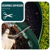Bordure de jardin PE flexible 20m avec piquets vert - VOUNOT FR