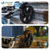 Chariot de course pliable aluminium 2 roues avec sac isotherme bleu marine - VOUNOT FR