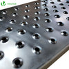Lot de 2 rampe de chargement 135cm en acier galvanise