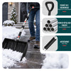 Pelle à Neige Démontable avec Manche en Aluminium Noir