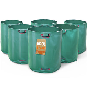 Sac de jardin 500L Lot de 6 sacs Extra Large - VOUNOT FR