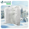 Voiles d'Hivernage Plante avec Cordon et zipper 60g/m² 200x240cm Blanc - VOUNOT FR