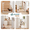 Barriere de securite a pression sans percage Largeur 88-96cm Metal blanc - VOUNOT FR