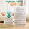 Lot de 7 sac de rangement sous vide Non Tisse XXL gris - VOUNOT FR