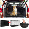 Cage pour chien pliable avec 2 portes verrouillable plateau amovible et housse de protection 122x75x81cm - VOUNOT FR