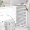 Étendoir à linge mural suspendu pliable Blanc - VOUNOT FR