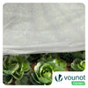 Voile d'Hivernage pour Plantes 30g/m² 2.4x10m avec 10 Piquets Blanc - VOUNOT FR