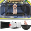 Cage pour chien pliable avec 2 portes verrouillable plateau amovible et housse de protection 107x70x78cm - VOUNOT FR