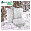 Lot de 4 Voiles d'Hivernage Plante avec Cordon 60g/m² 60x80cm Blanc - VOUNOT FR