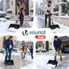 Pelle à Neige Démontable avec Manche en Aluminium Noir