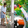 Tuyau d’Arrosage Extensible 15m avec Accessoires orange - VOUNOT FR
