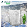 Lot de 3 Housse Hivernage Plante avec Cordon  et zipper Polypropylème 80g/m² 120x180cm blanc - VOUNOT FR