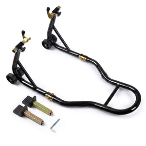 Bequille Moto roue arriere charge max 390 kg acier Noir - VOUNOT FR