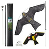 Lot de 2 Cerf volant anti oiseaux effaroucheur avec mat Faucon modele D et G - VOUNOT FR