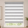 Store enrouleur jour nuit double 100x150cm Gris - VOUNOT FR