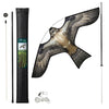 Cerf volant anti oiseaux effaroucheur avec mat Faucon modele E - VOUNOT FR