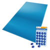 Bache piscine rectangulaire en Polyethylene 160 gr/m2 8x14m Bleue foncé - VOUNOT FR