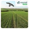 Lot de 2 Cerf volant anti oiseaux effaroucheur avec mat Faucon modele F et G - VOUNOT FR