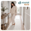Tapis de salon poils ras doux antiderapant 80x200cm uni crème - VOUNOT FR