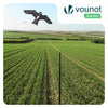Lot de 2 Cerf volant anti oiseaux effaroucheur avec mat Faucon modele D et G - VOUNOT FR