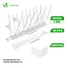 Pic Anti-Pigeon en Acier Inoxydable 7.5M Pack de 30 modules - VOUNOT FR