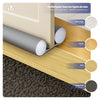 Lot de 4 Boudins de Porte Isolants coupe froid Découpables 96cm Gris - VOUNOT FR