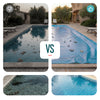 Bache piscine rectangulaire en Polyethylene 160 gr/m2 8x14m Bleue foncé - VOUNOT FR
