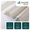 Store enrouleur jour nuit double 45x150cm Lin