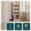 Paravent interieur separateur avec roue 3 panneaux autoportant pliable 262x 30 x 180 cm Beige - VOUNOT FR