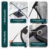 Lot de 2 Cerf volant anti oiseaux effaroucheur avec mat Faucon modele F et G - VOUNOT FR