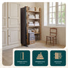 Paravent interieur separateur 3 panneaux autoportant pliable 262 x 30 x 173 cm Anthracite - VOUNOT FR