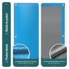 Bache piscine rectangulaire en Polyethylene 160 gr/m2 8x14m Bleue foncé - VOUNOT FR