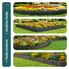 Bordure de jardin plastique PP imitation pierre 5m