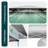 Tonnelle de jardin exterieure pliable avec moustiquaire 3.6x3.6m vert