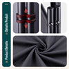 Paravent interieur separateur 3 panneaux autoportant pliable 262 x 30 x 173 cm Anthracite - VOUNOT FR