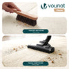 Tapis de salon poils ras doux antiderapant 60x180cm uni beige - VOUNOT FR