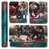 Bequille Moto roue arriere charge max 390 kg acier Rouge - VOUNOT FR