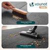 Tapis de salon poils ras doux antiderapant 60x180cm uni anthracite - VOUNOT FR