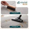 Tapis de salon poils ras doux antiderapant 60x180cm uni gris - VOUNOT FR
