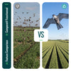 Cerf volant anti oiseaux effaroucheur sans mat Faucon modele A - VOUNOT FR