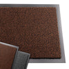 Tapis de porte paillasson 40x60 marron