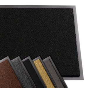 Tapis de porte paillasson 60x90cm Noir - VOUNOT FR