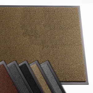 Tapis de porte paillasson 90x120cm Beige
