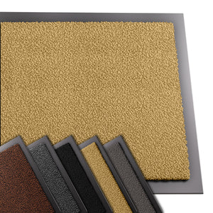 Tapis de porte paillasson 40x60cm Beige - VOUNOT FR