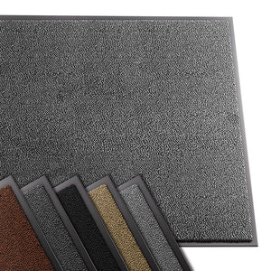 Tapis de porte paillasson 90x150cm Anthracite