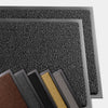 Lot de 2 Tapis de porte paillasson 60x90cm Gris-Noir - VOUNOT FR