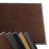 Tapis de porte paillasson 90x120cm Marron-Noir - VOUNOT FR